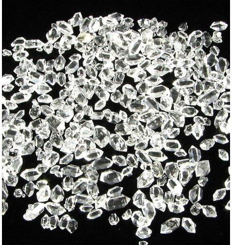 Gifts and Guidance Real Genuine Herkimer Diamonds New York Quartz Crystals 2-4Mm X 10