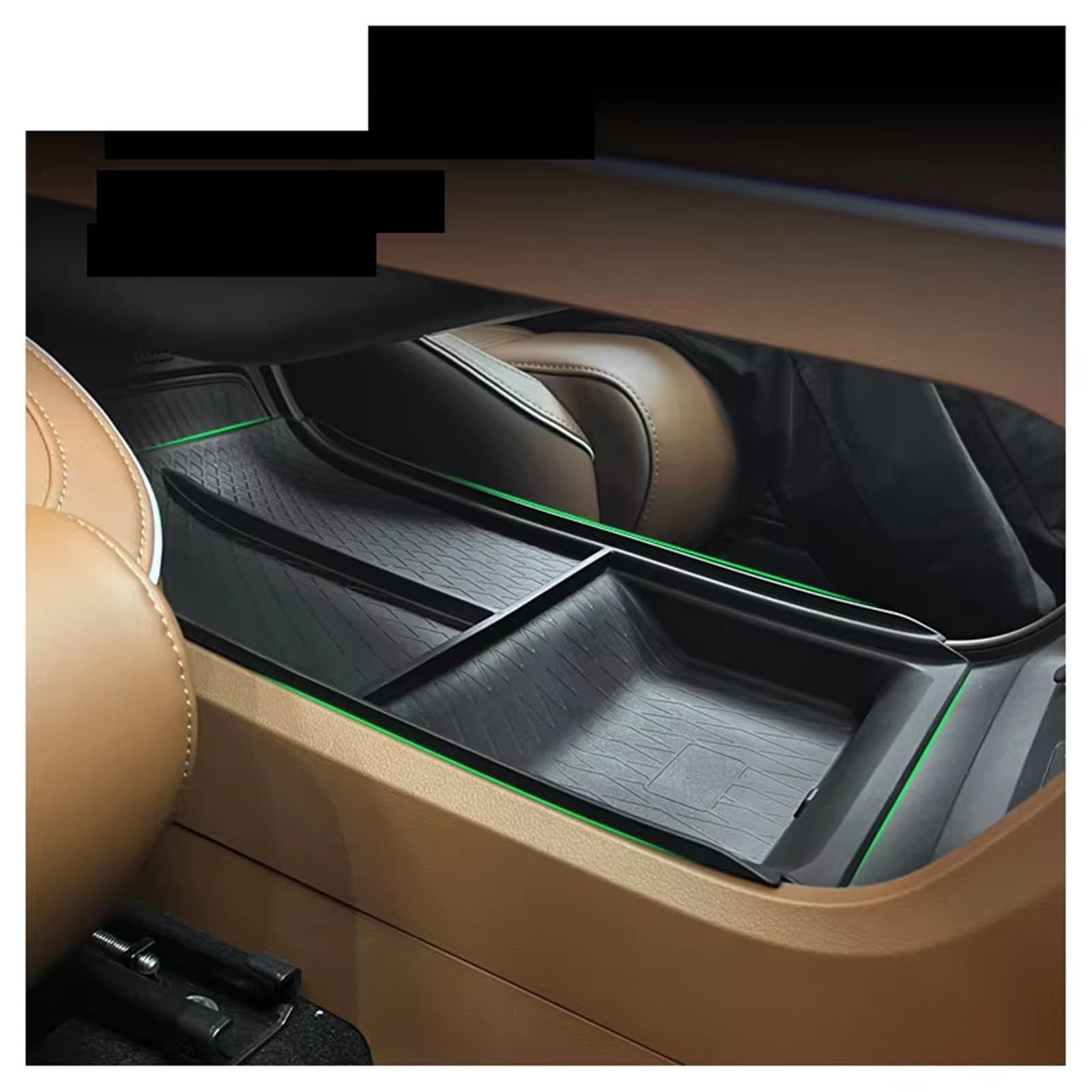 Vassoio Console Auto Compatibile Con VOYAH Per GRATUITAMENTE 2024 Sotto La Console Centrale Scatola Portaoggetti Organizzatore Accessori Per La Modifica Degli Interni Automatici