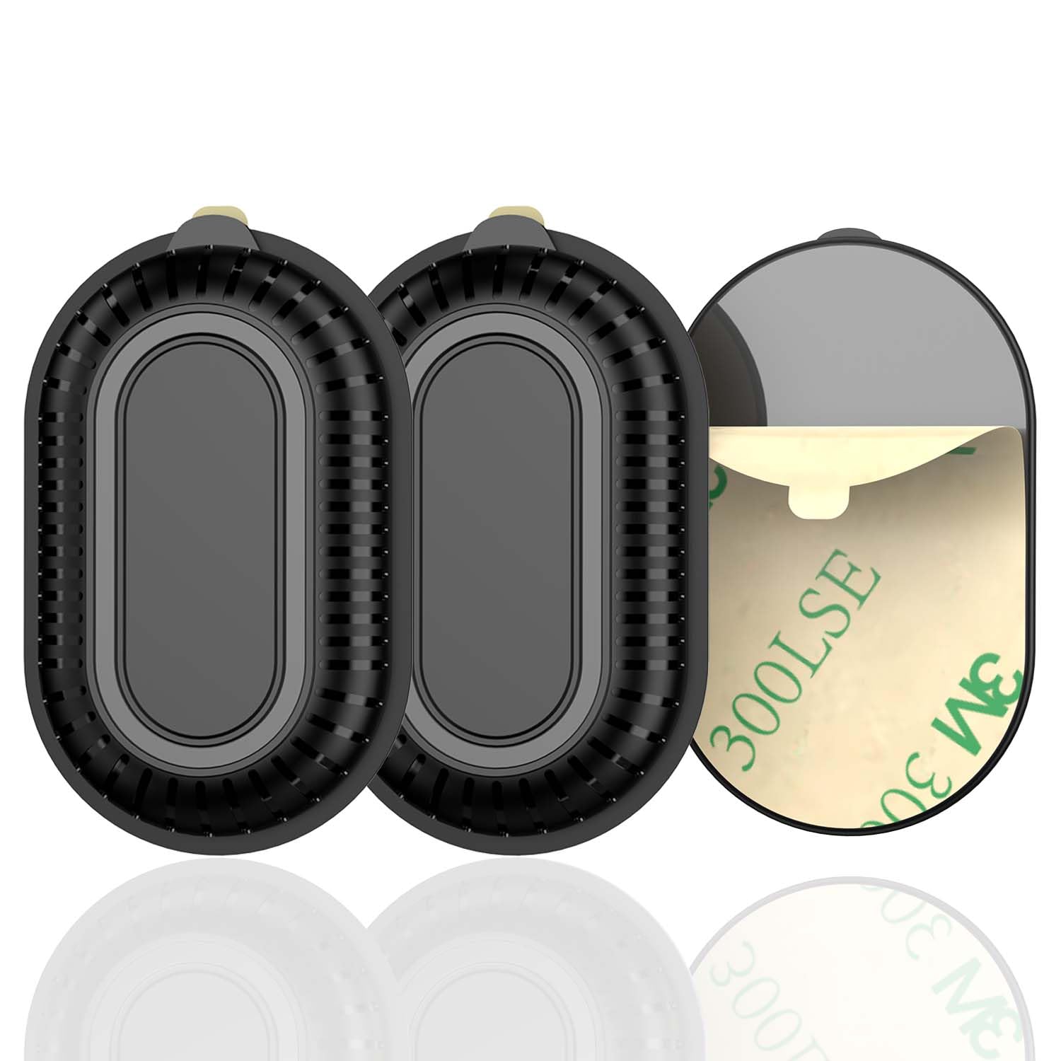 Adhesive Case for Galaxy Smart Tag2 Sticker [2-Pack], Stick on Mount Protection Case for Smart Tag2 Anti-Lost Hidden Holder for Luggage, Bike, Camera,