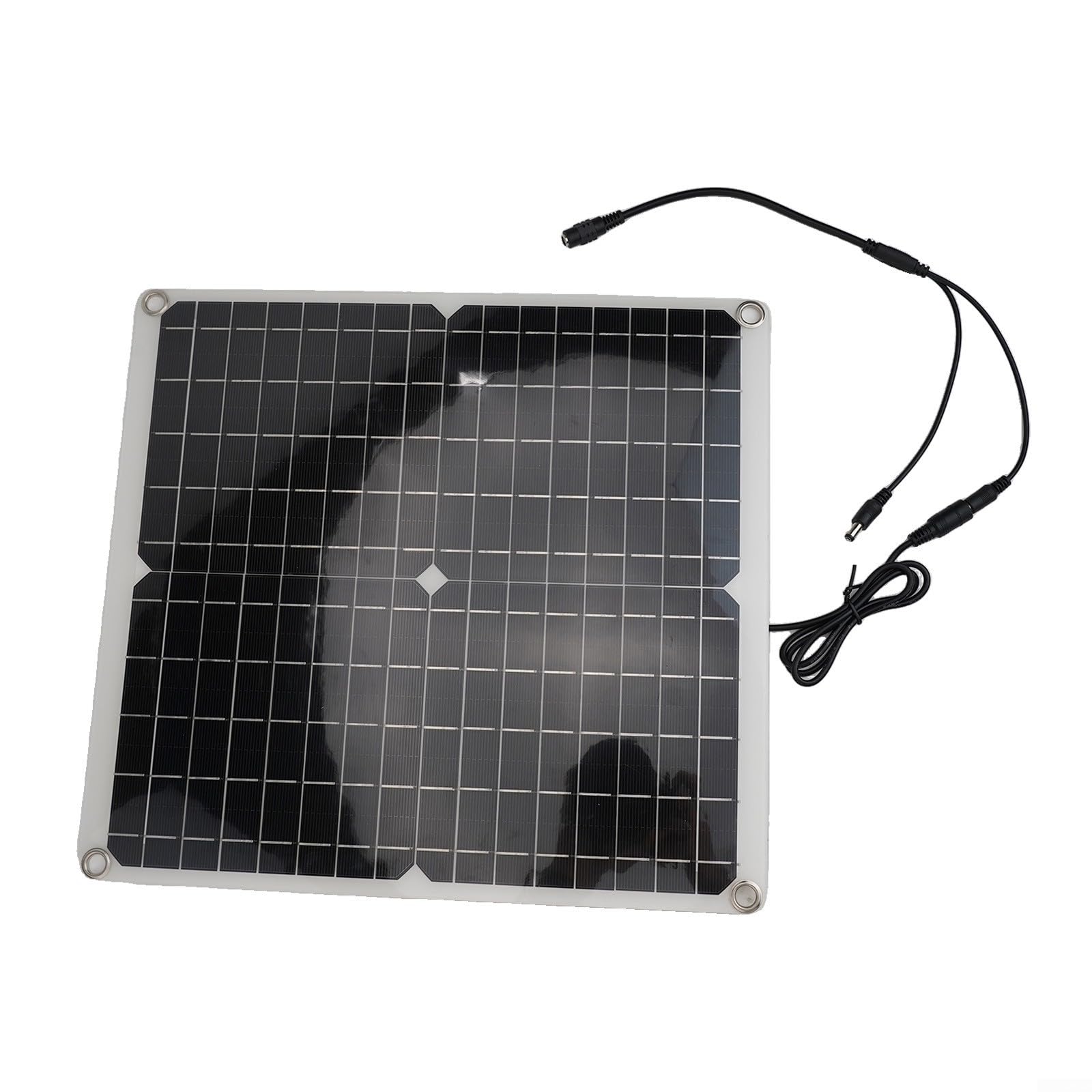 Ventola di scarico solare da 30 W, con doppia ventola, per serra, pollaio per camper, (ventilatore solare)
