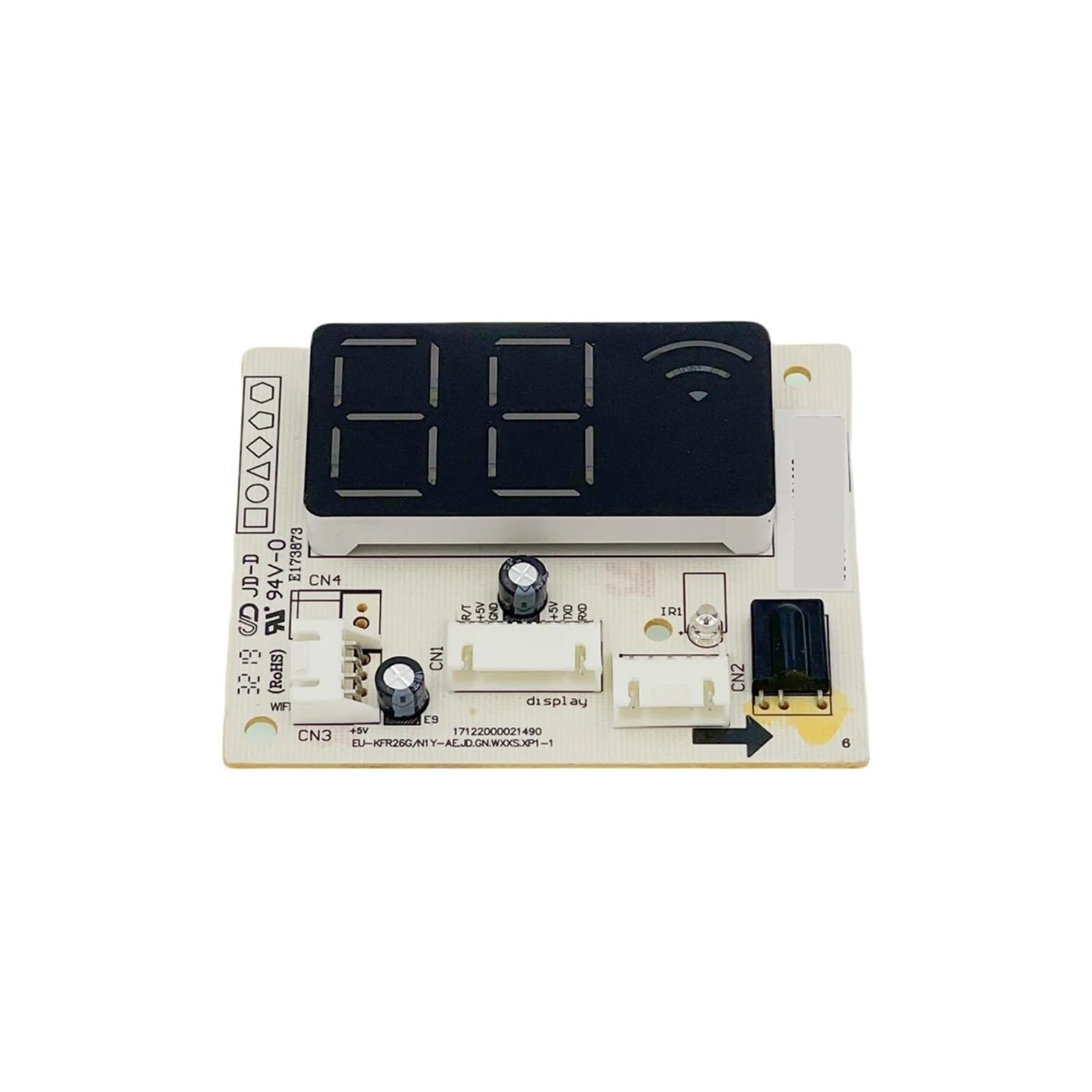X psblty Compatible For Midea EU-KFR26G/N1Y-AE.JD.GN.WXXS.XP1-1 17122000021490，Components Air Conditioner Signal Receiving Display Board Conditioning PCB