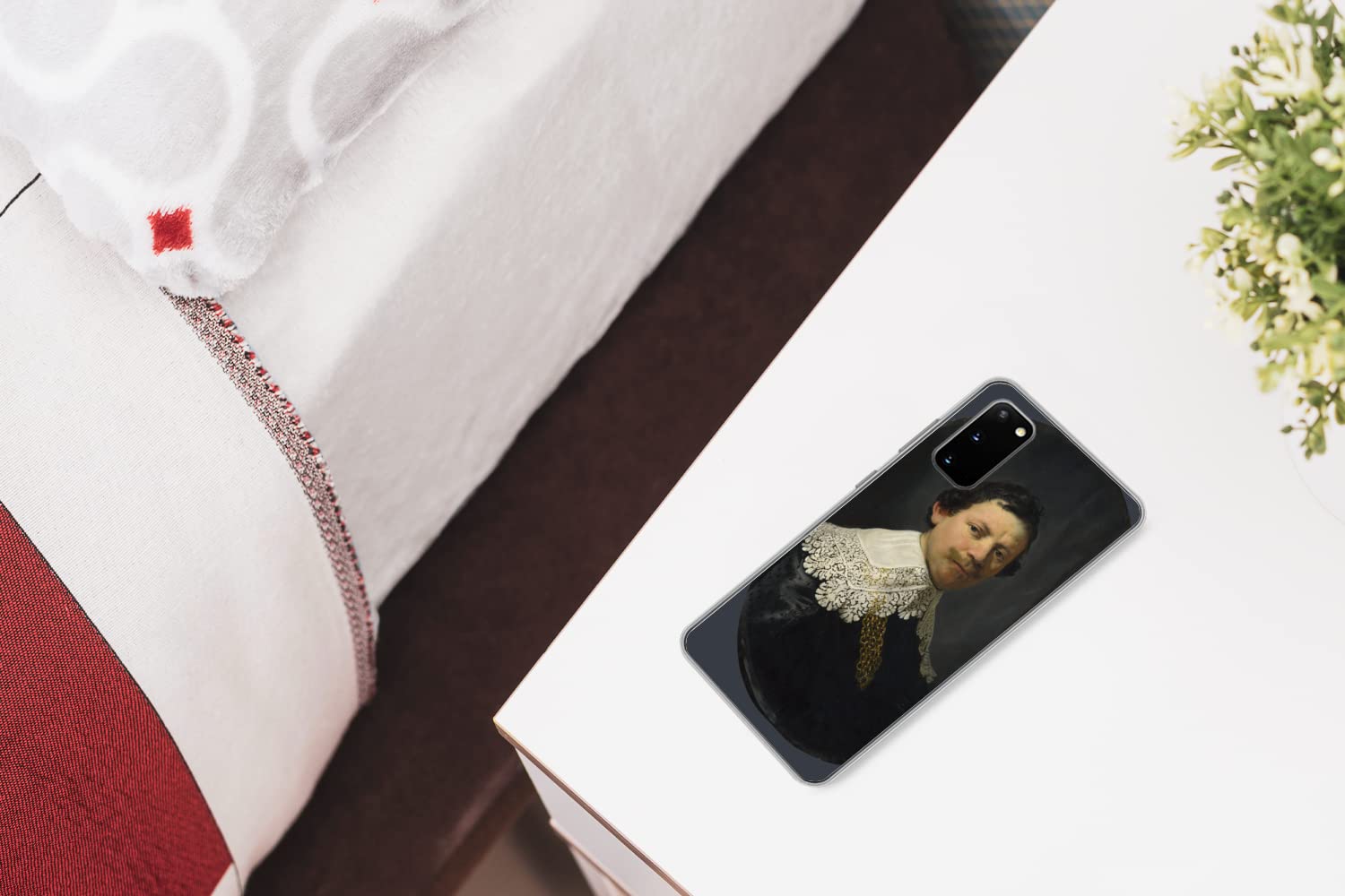 Funda para Samsung Galaxy S20 - Retrato de Philips Lucasz - Rembrandt Van Rijn - Funda de Silicona/Funda Blanda para teléfono móvil