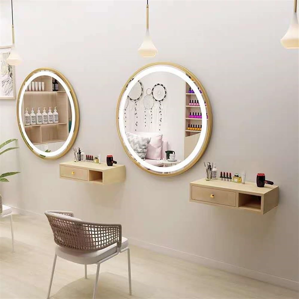 AYCDL Wall Mounted Night Stand, Set of 2 Floating Nightstand with Drawers, Wooden Floating Shelves, Enclosed Drawers and Open Shelves, Floating Nightstand for Bedroom,Natural