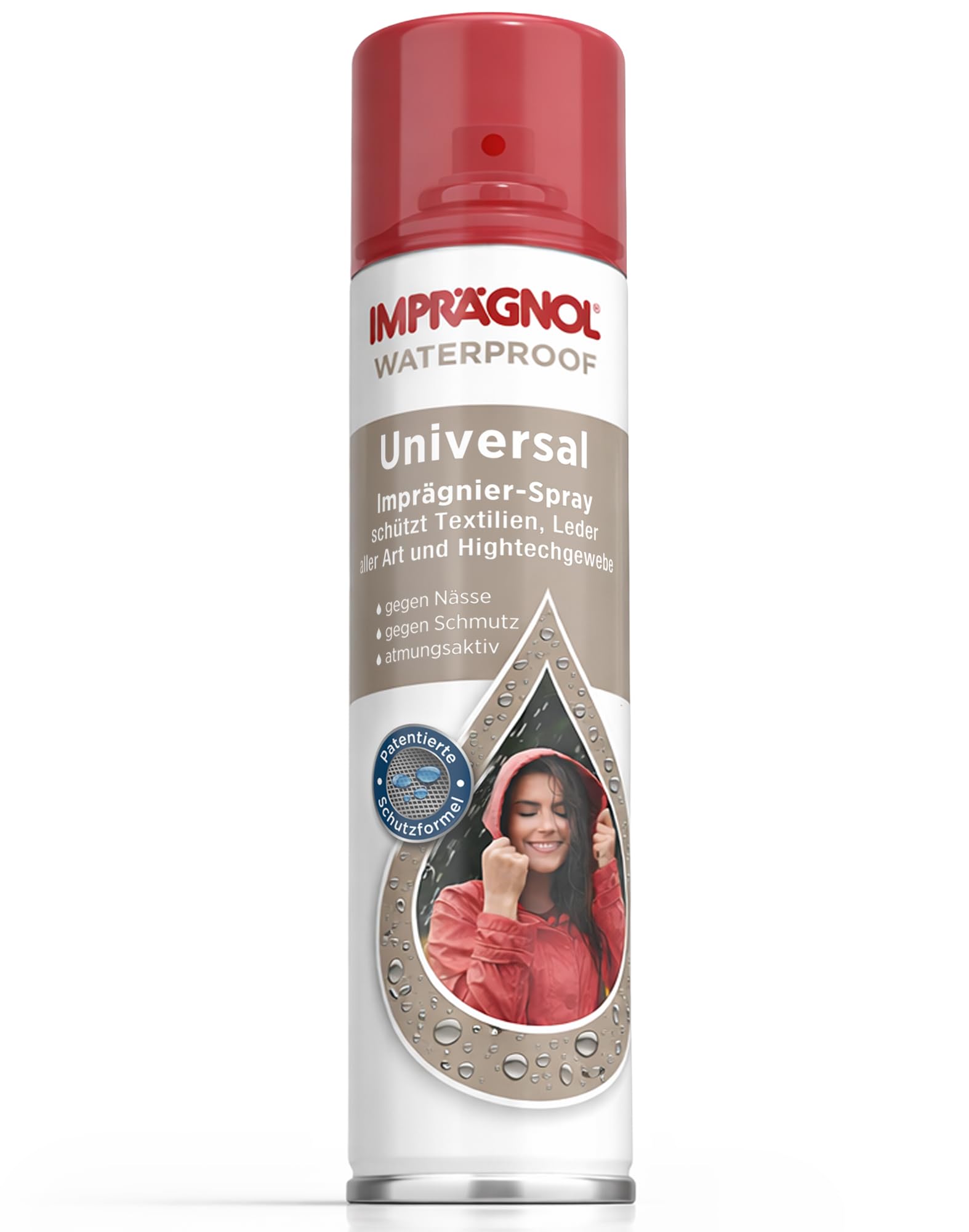 IMPRÄGNOL Universal Imprägnierspray Schuhe & Kleidung 400 ml | Hochwirksames Schutzspray für Schuhe, Jacken, Leder, Textilien & Outdoor-Ausrüstung
