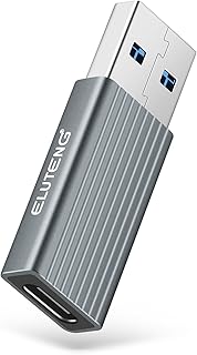 ELUTENG Type C to USB Adapter 10Gbps Double Side USB C Female to USB A 3.1 Male Converter USB C to USB A Adapter Compatible with Laptop,Phones,Computer,USB Charger and More USB Devices