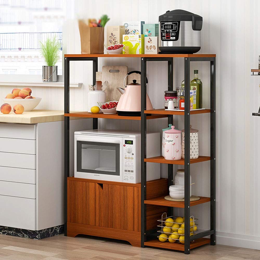 Amazon｜電子レンジ棚キッチン棚 キッチン・ベイカーのラック