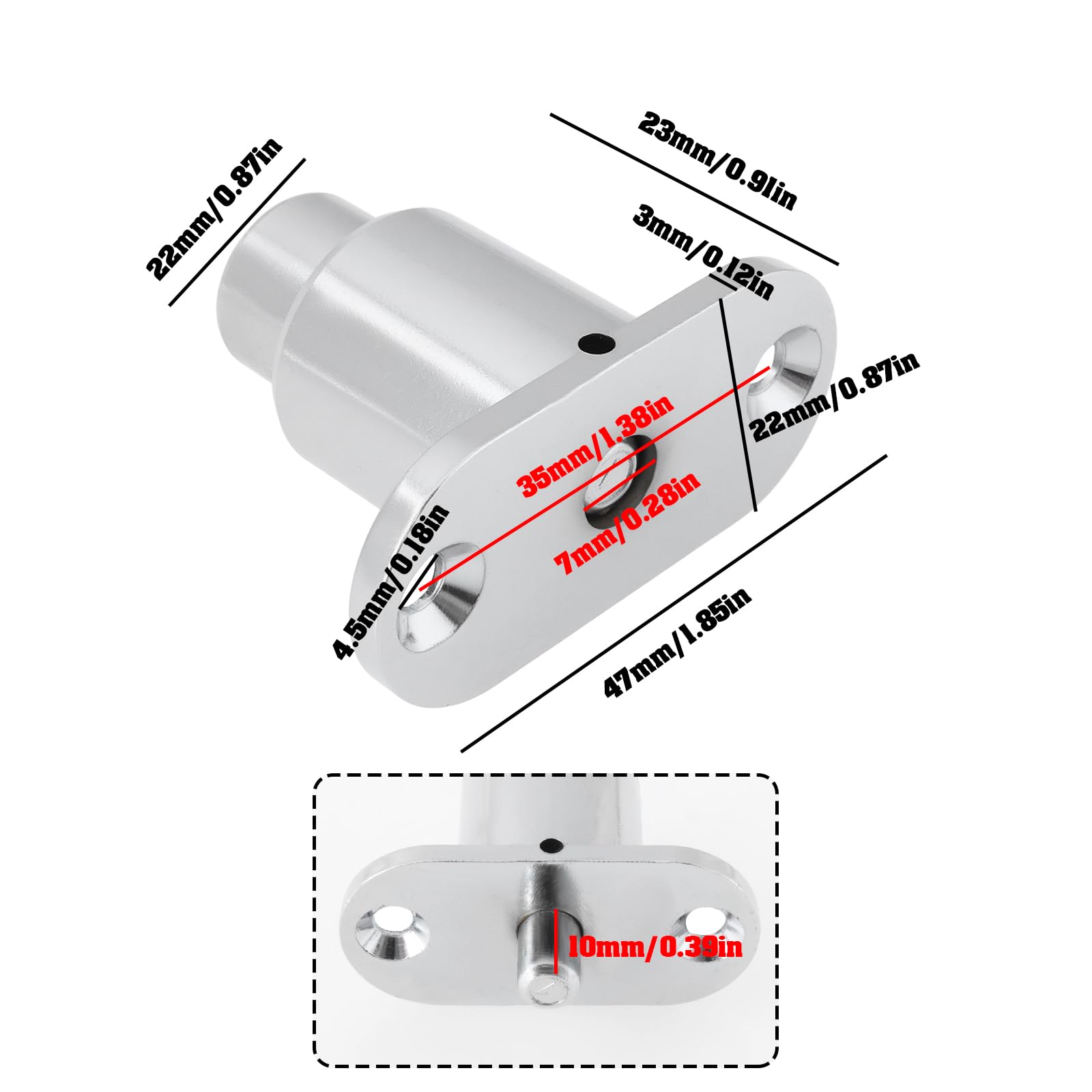 The Lord of the Tools Safe Door Lock Kit with 2 Keys Replace 98656-457 Compatible with Fiamma - Image 4