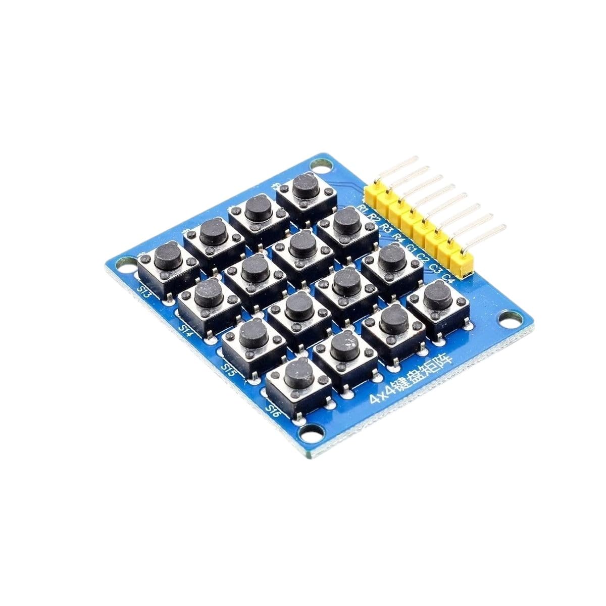 8pin 4x4 4 * 4 Matrix 16 Keys Button Keypad Keyboard Breadboard Module Mcu for Arduieno DIY Kit