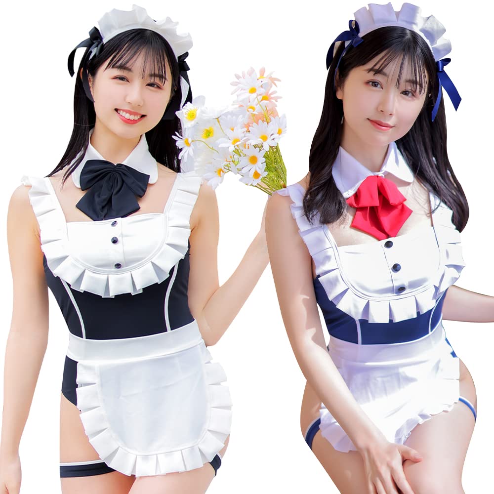 【7/29 20時まで限定値下げ中】Malymoon メイド 水着 7/29 20時まで限定値下げ中】Malymoon メイド 水着