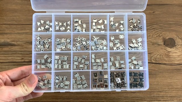 Watch 240PCS 24Models Micro USB Connector Socket Connectors Set on ...