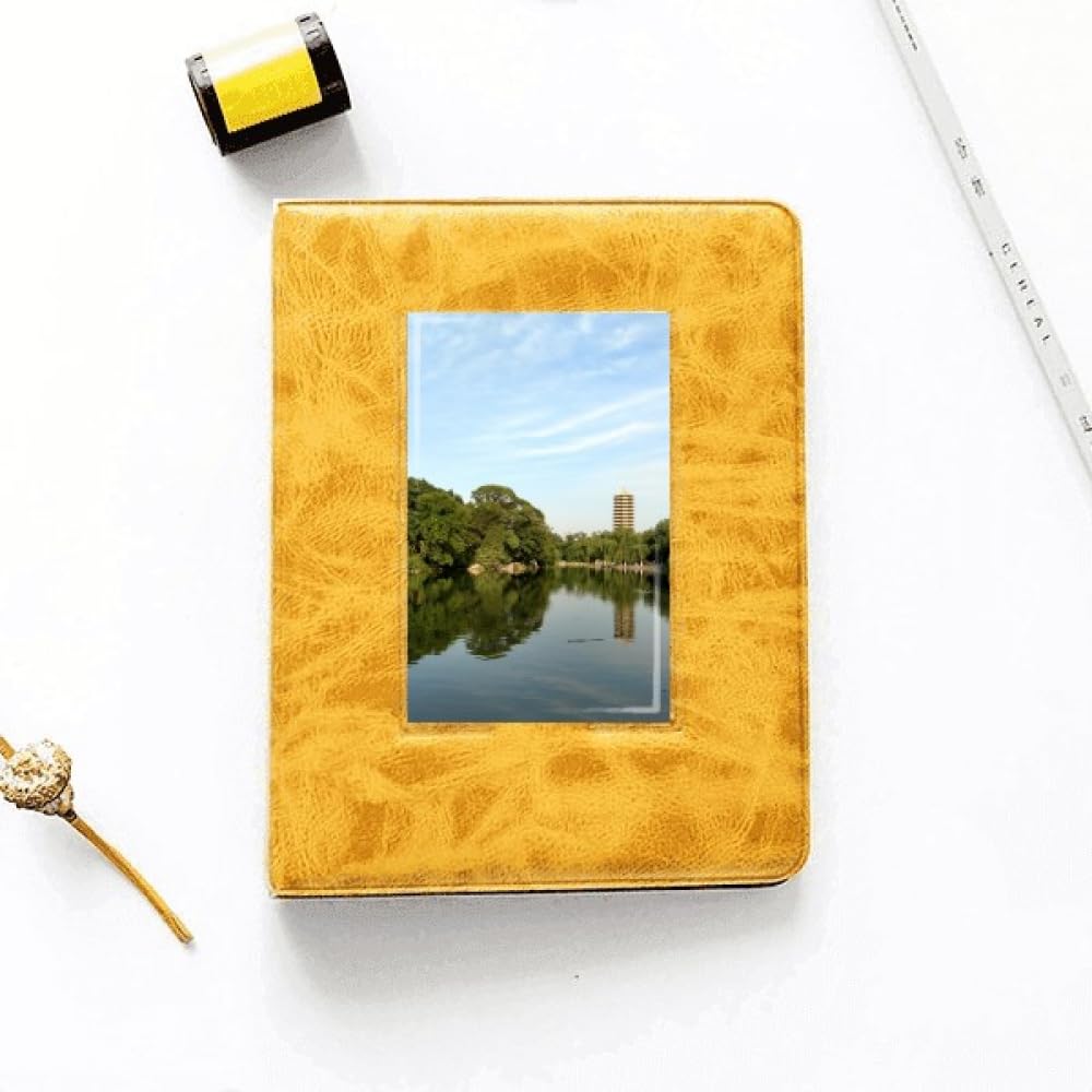 no/no Lake Willw Tree Tower Art Deco Fashion Photo Album Family Wedding Picture 4x6