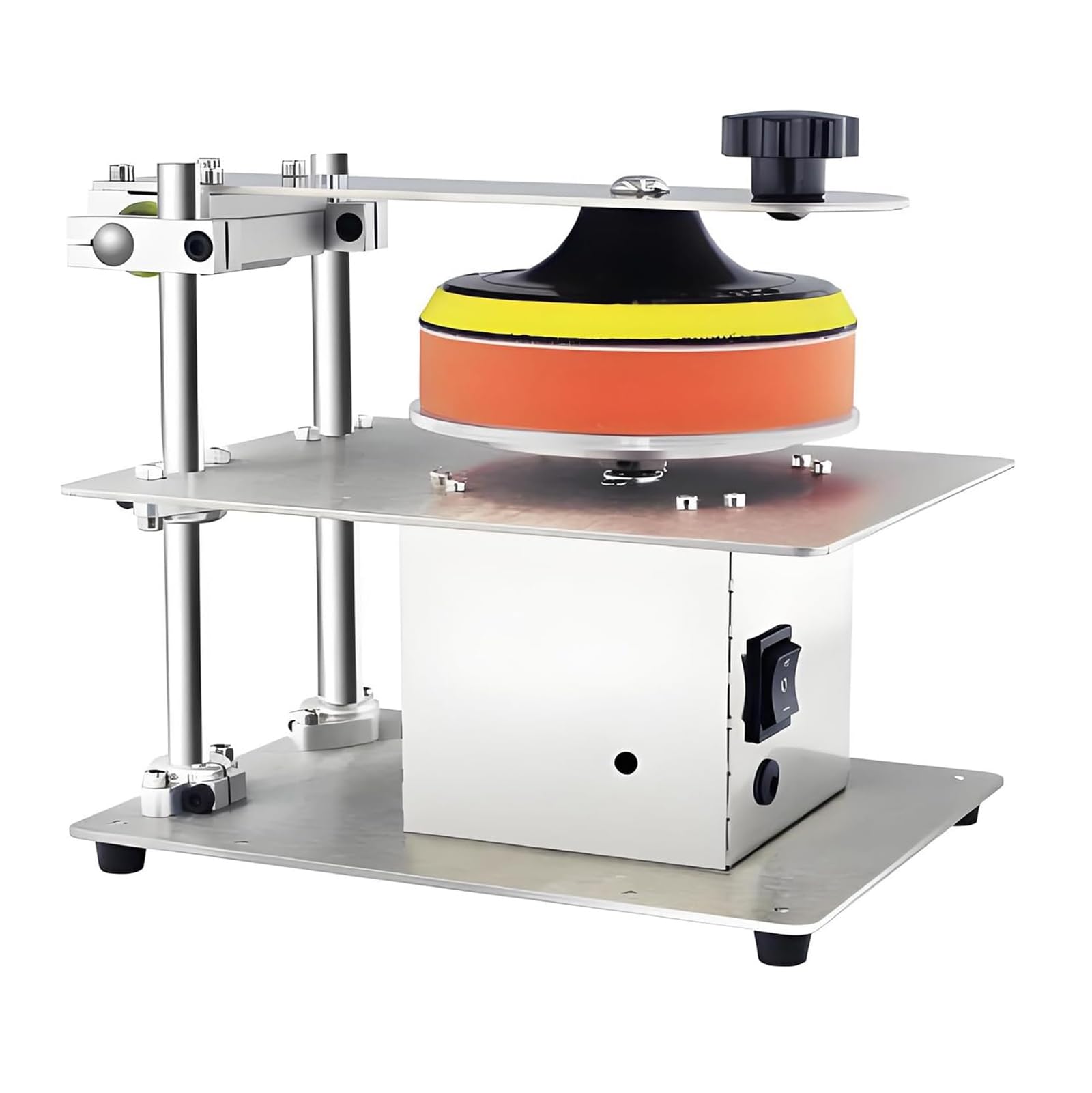 Macchina universale per la riparazione di dischi CD DVD con velocità regolabile 1000-6000 giri/min, motore con nucleo in rame da 200 W, rimuove fino al 99% dei graffi, per studio e ufficio