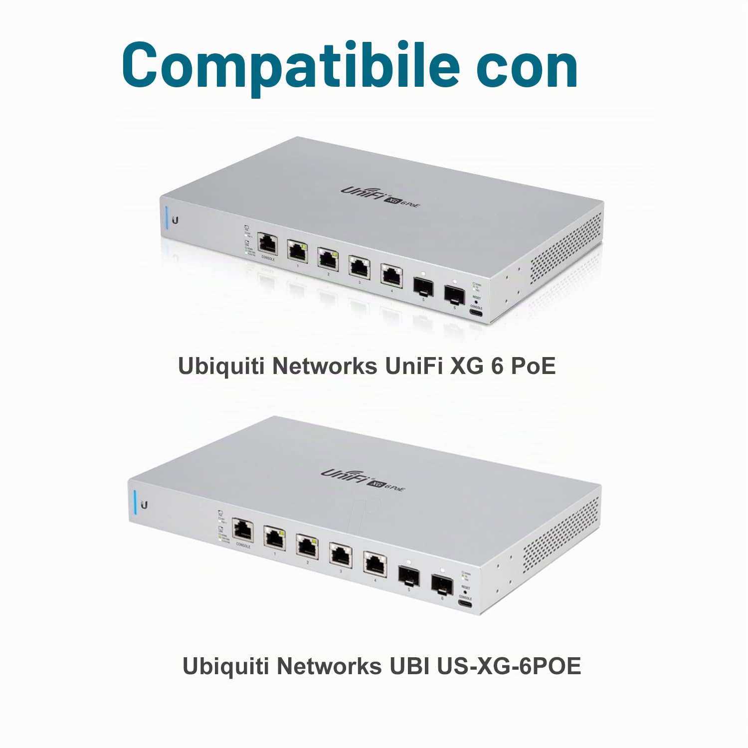 TAIFU 54V 3,9A Alimentatore per Ubiquiti Networks UniFi XG 6 PoE US-XG-6POE USW-Ultra-210W Switch a 6/8 Porte Unifi Switch Ultra 8 Porte Gigabit PoE+ Compact Layer 2 UI.com ADS-210NX-48-1 Caricatore