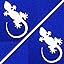 TWIN - BLUE WHITE