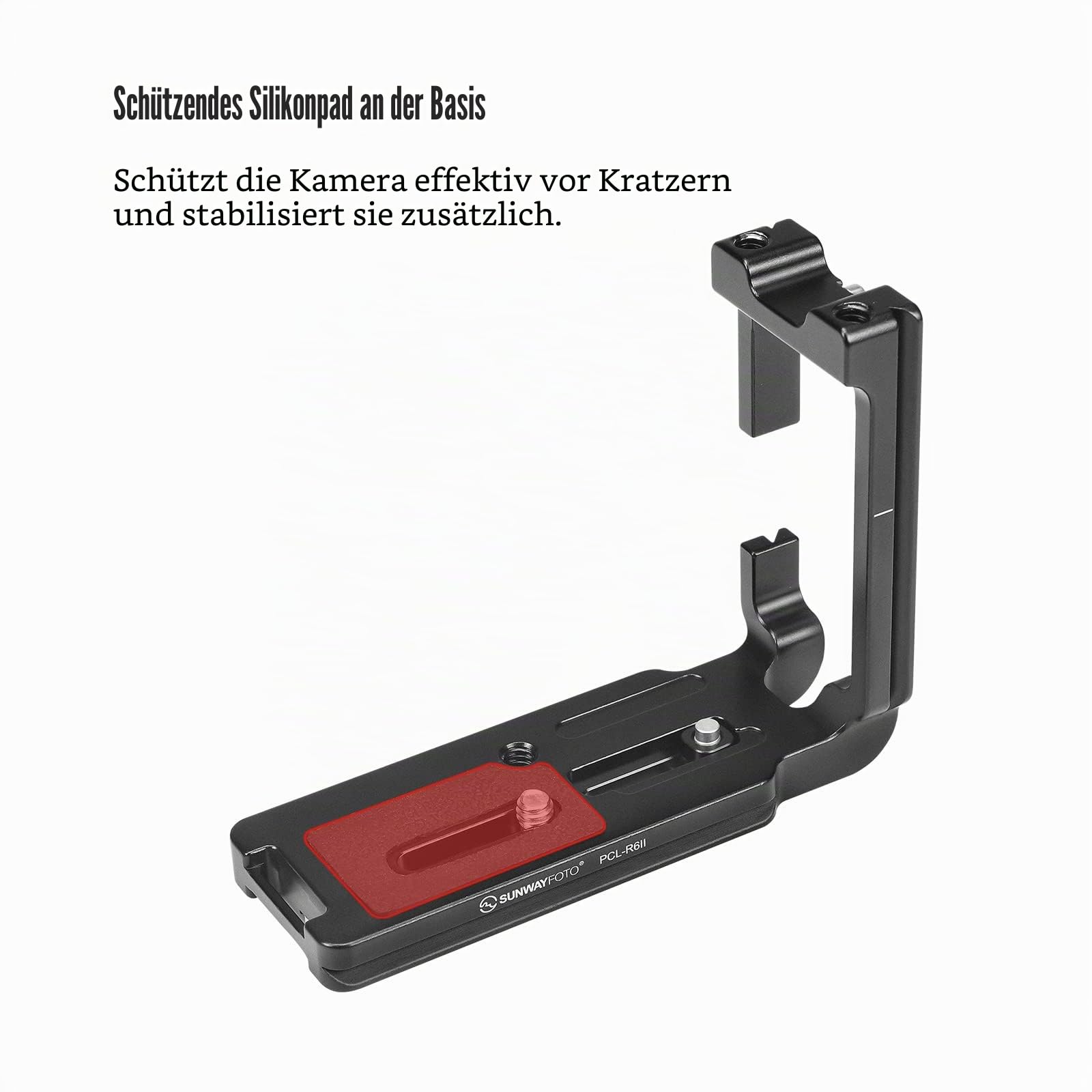 Sunwayfoto PCL-R6II L-Bracket für EOS R6 Mark II & R6 III Arca Swiss Schnellwechselplatte L-Winkel