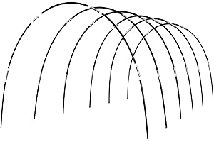 Greenhouse Hoops Grow Tunnel: Garden Bed Hoops for Raised Beds