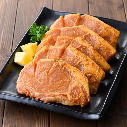 [Amazon.co.jp限定]豚ロース味噌漬け(計1.5kg・150g×10枚) 大容量[sm-AP011][いろは精肉本店]