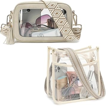 تمت الموافقة على ملعب LOXOMU Clear Crossbody Bag