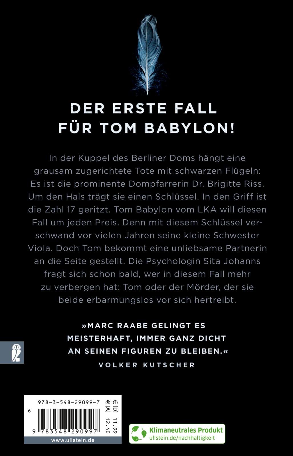 Schlüssel 17: Thriller | Der erste Band der Tom Babylon-Bestseller-Serie.: 1