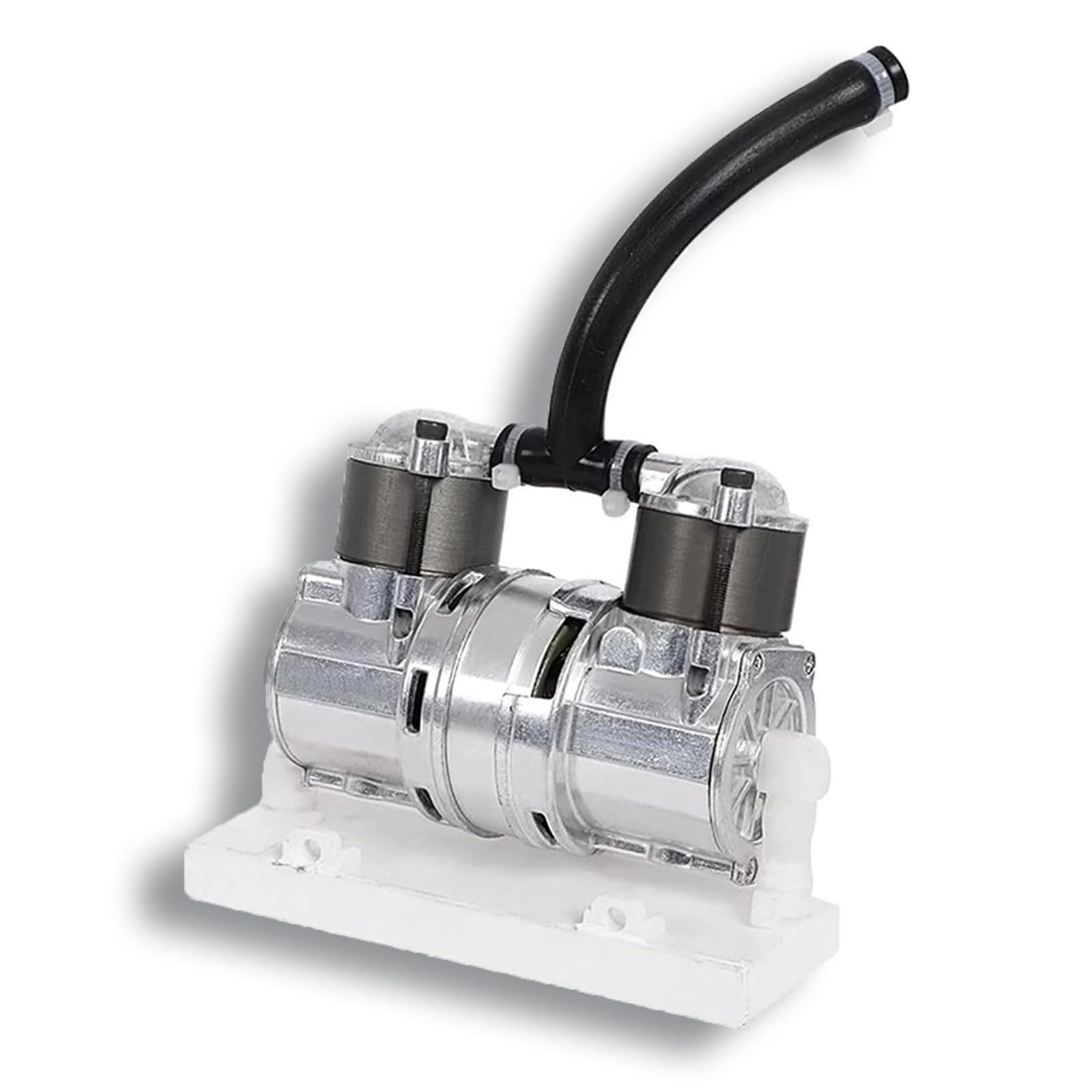 Minibomba De Vacío Sin Aceite, Bomba De Aire De Conversión De Frecuencia De 12 V CC Y 100 KPa, Caudal Ajustable De 10 L/min, Compatible con Filtración Al Vacío Y Aireación Convencional