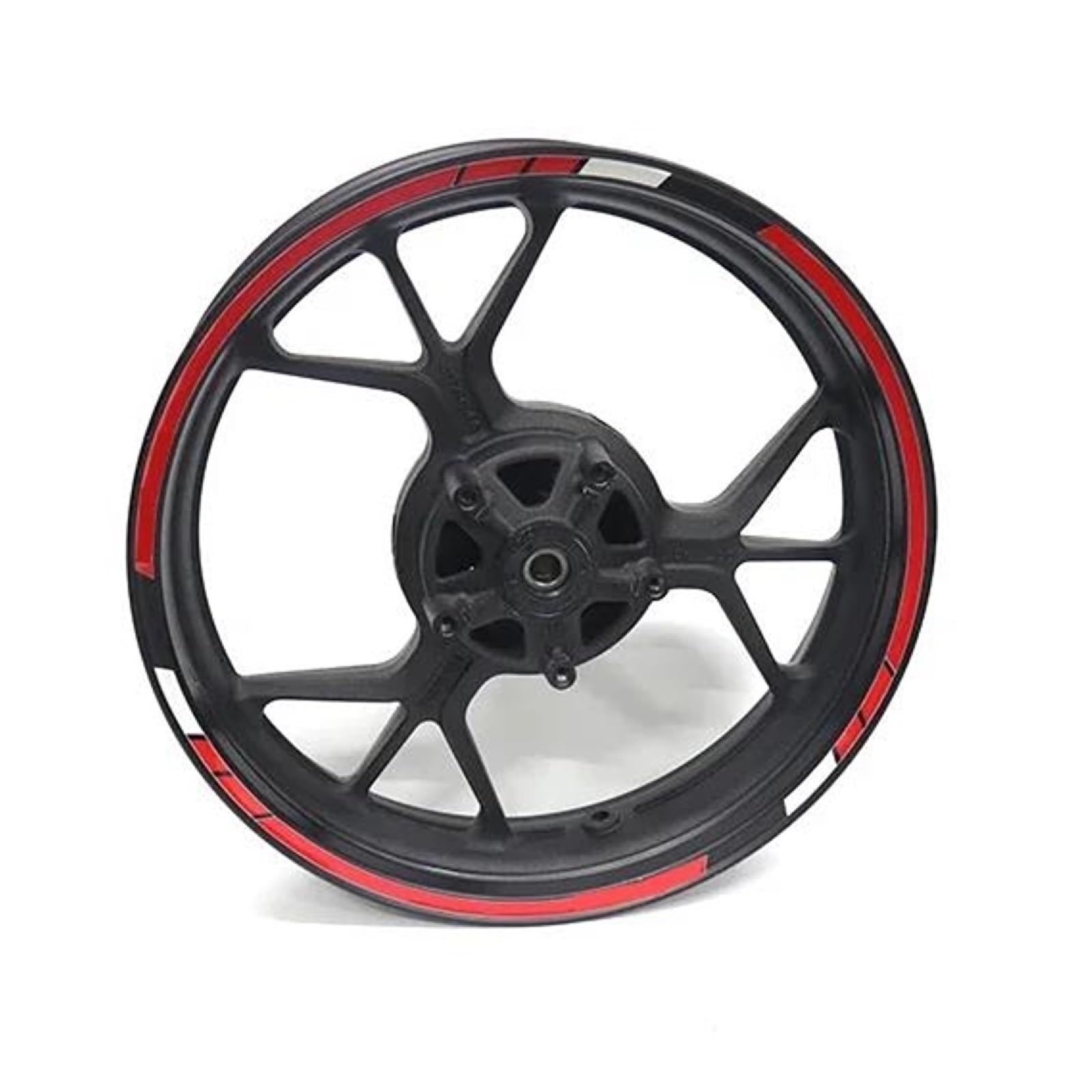 Motorcycle Wheel Stickers Night Reflective Decorative Rim for Yamaha YZFR125 YZF R125(Style 9)