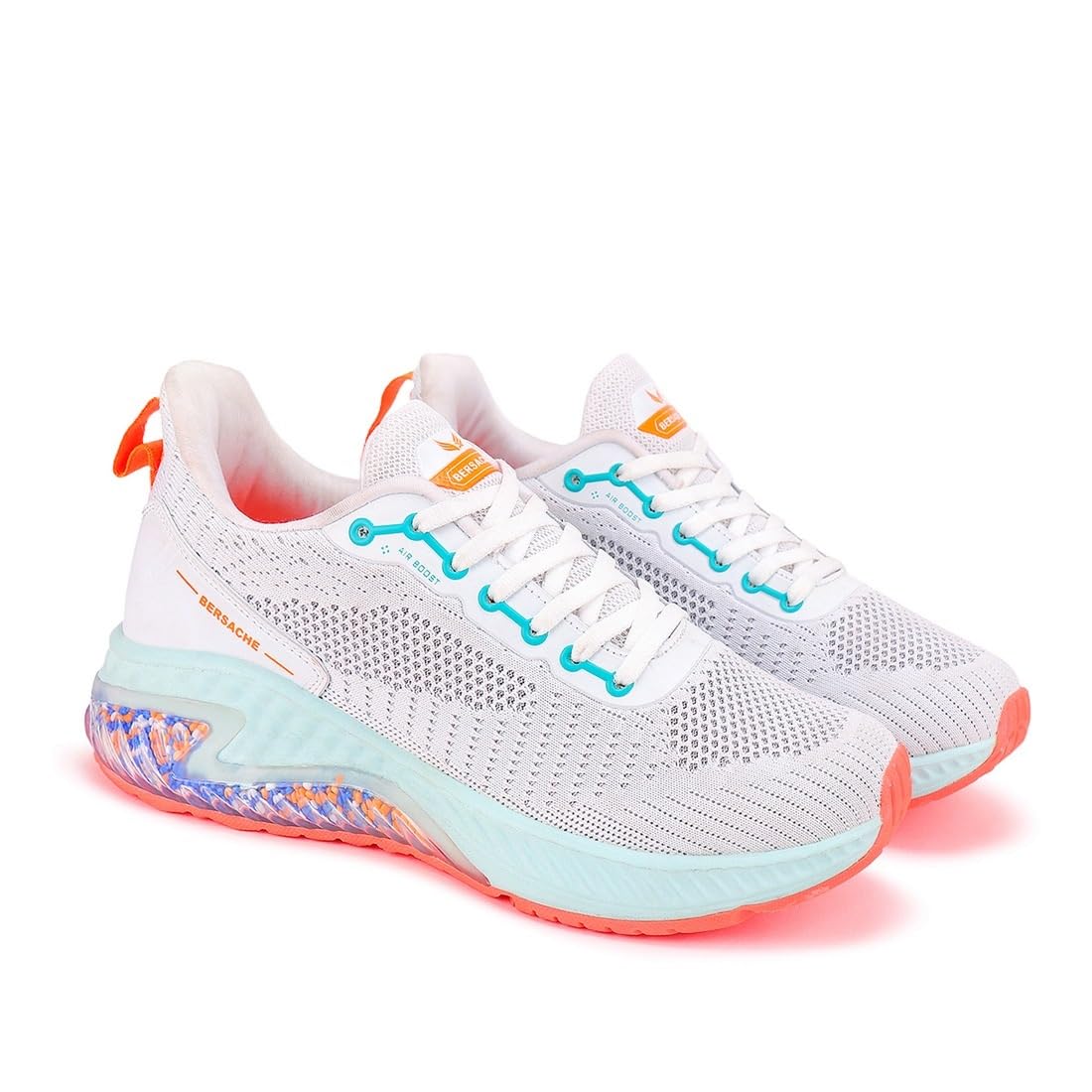 bersache Premium Sports,Gym, Trending, Stylish Running Shoes for Men (White)-picture-45