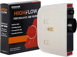 HIGHFLOW PA99826X High Performance, Pre-Oiled Disposable Engine Air Filter | Fits 2016-2019 Audi Q7 3.0L; 2023-2026 Q7 2.0L