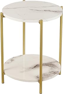 Folding Round Side Table