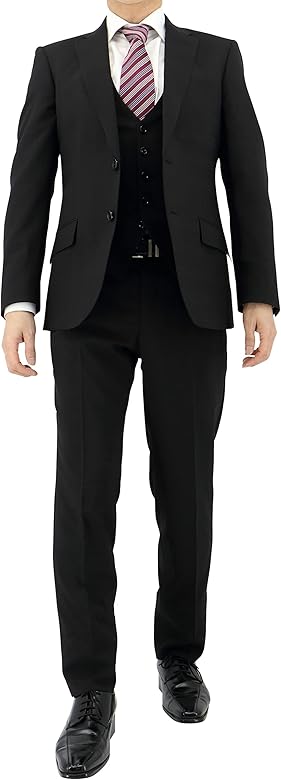 Amazon.co.jp: (スーツデポ) SUIT-DEPOT 2ツボタン スリム  