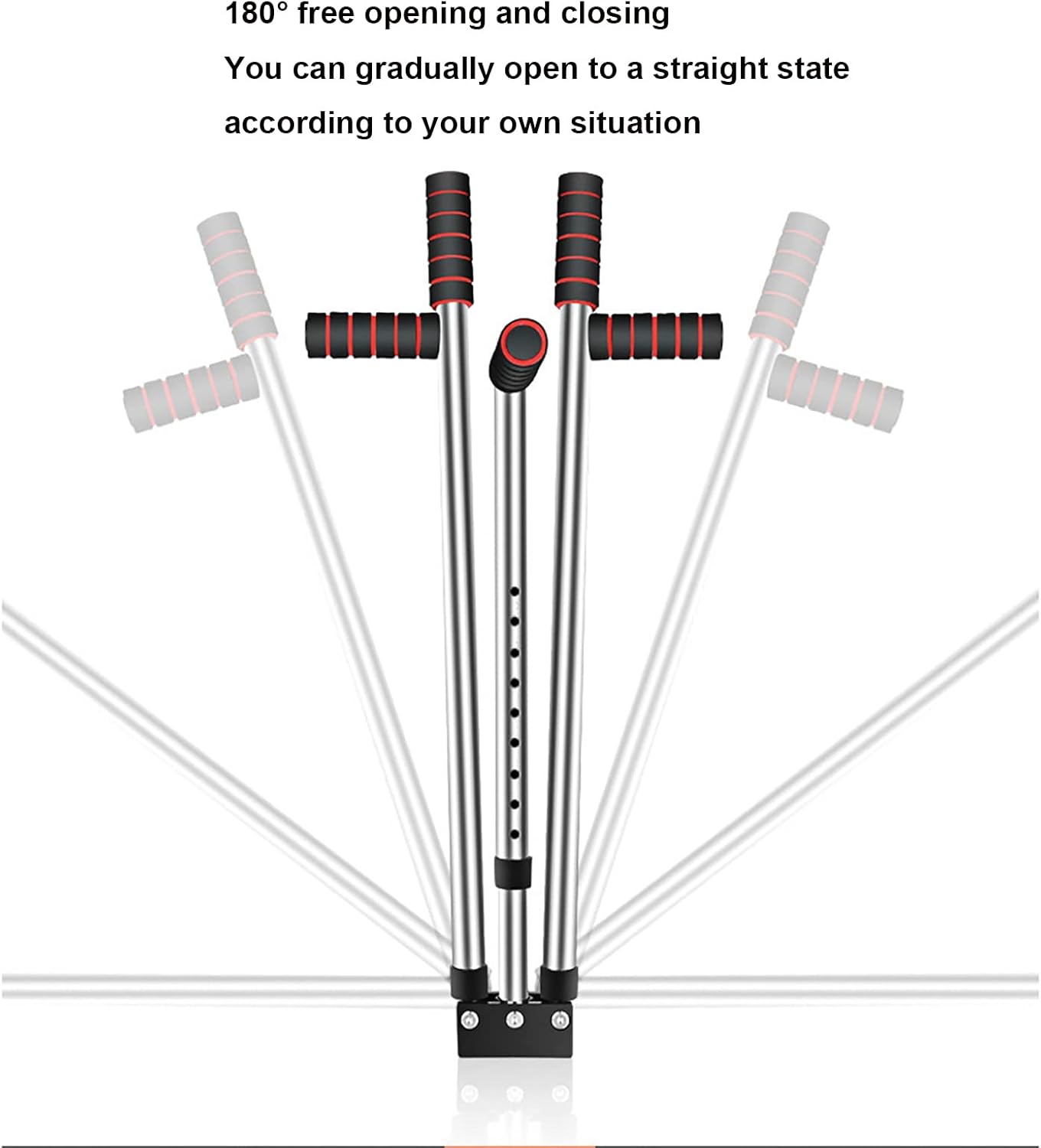 Leg Leg Split Machine Stretching Equipment Leg Flexibility 6 Holes Length Adjustable Strength Training Stretch Ligament Extends 180° for Home Gym Fitness Dance Train A (A)
