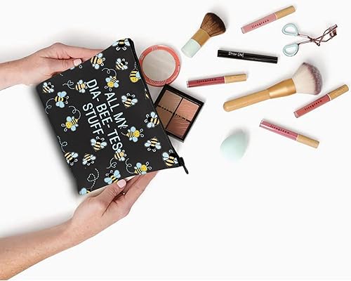 Miniatura 6 de XYANFA Bolsa médica para diabetes tipo 1 tipo 2, bolsa médica para diabéticos, almacenamiento y organización de todas mis cosas para la diabetes