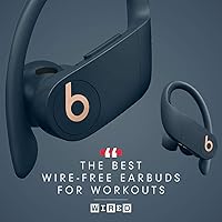 Vista 2 de Beats Powerbeats Pro - Auriculares inalámbricos con chip para auriculares Apple H1, auriculares Bluetooth clase 1, 9 horas de tiempo de escucha