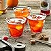 Party Essentials 9 oz Disposable Old Fashioned Tumblers Party Cups for Cold Drinks Cocktail Wine Parfait Fruit Ice Cream Cupcake Yogurt Smoothie Snacks, 25 Count (Pack of 1), Clear, Hard Plastic