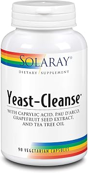 Solaray Yeast Cleanse 90Cap.