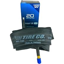 2 Vee Tire 20x1.90 Bike Tire Inner Tubes with 40 mm Schrader Valve Stems. 20 Inch Bicycle Inner Tubes.