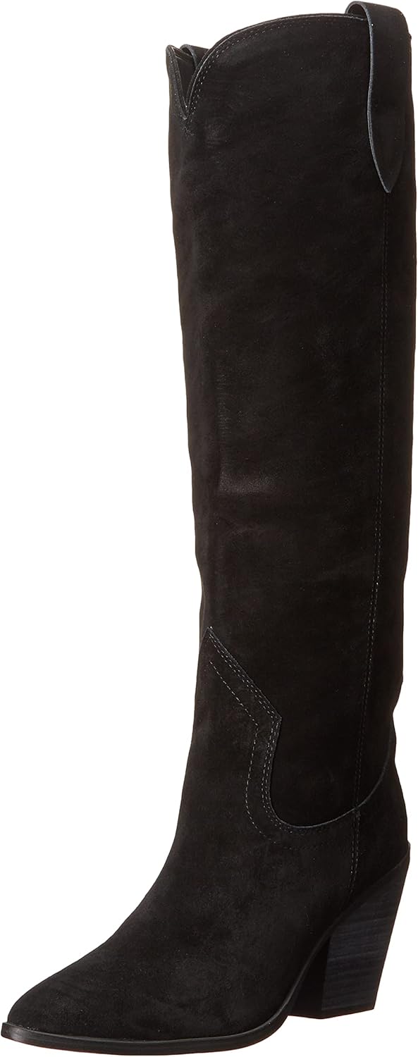 Blondo Women's Wylde Waterproof Western Boot, Black, 5.5