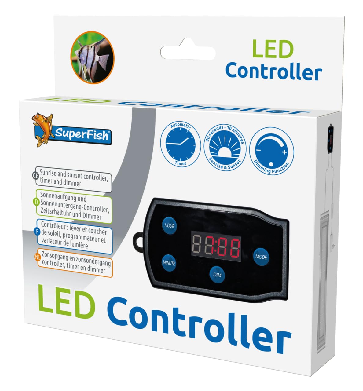 Superfish LED Light Controller - Automated Aquarium Fish Tank Lighting