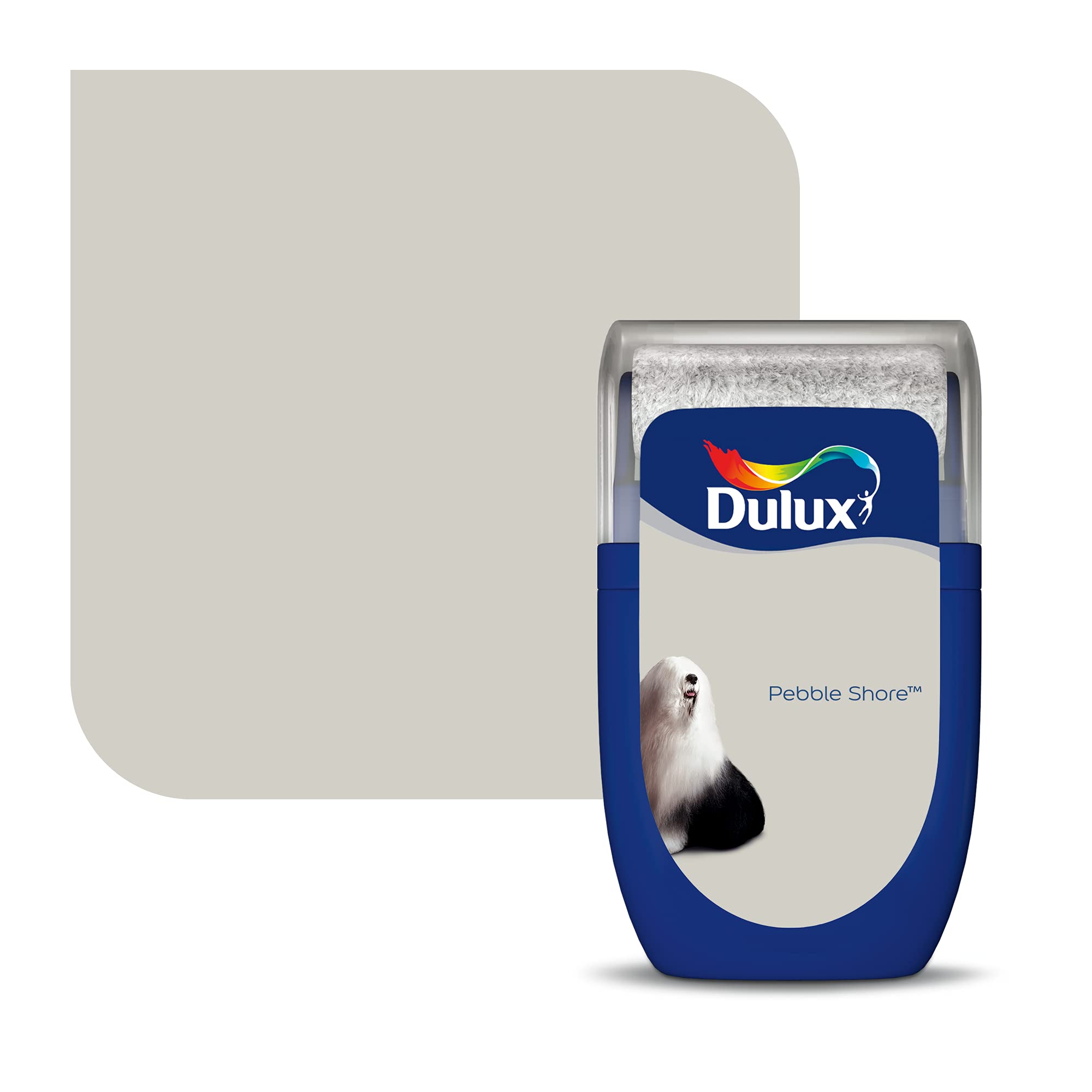 Dulux Walls & Ceilings Tester Paint, Pebble Shore, 30 ml