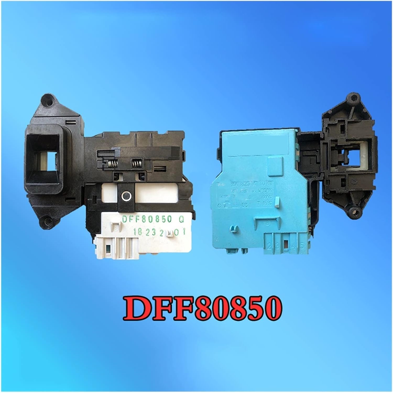 LANGshaw Replacement 1Pcs Time Delay Switch Door Lock Compatible for LG Drum Washing Machine DFF80850 50-60HZ 110-120V Parts Accessories Leisurely