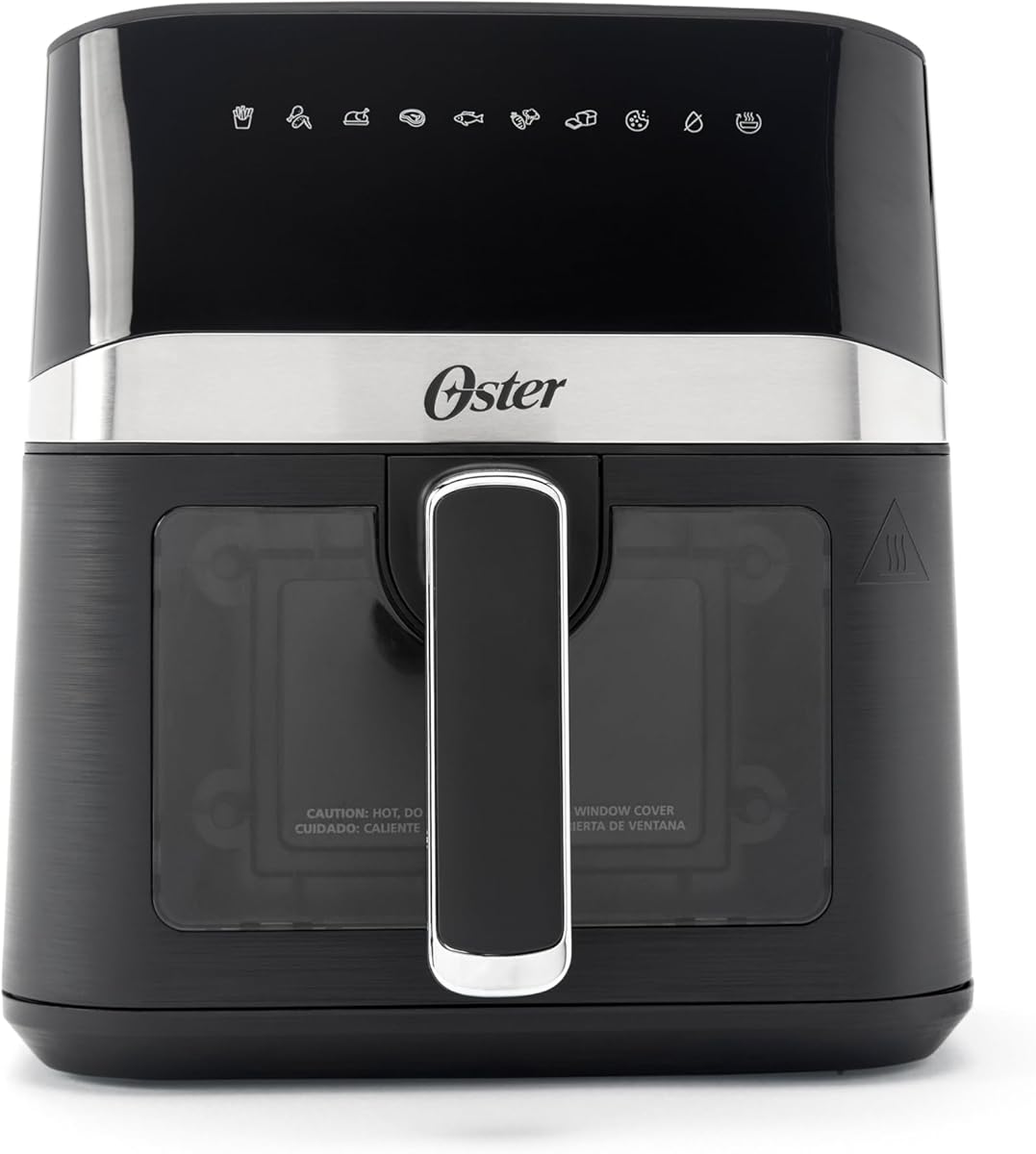 Oster Compact Air Fryer, 4-Quart Digital Airfryer with Window, Easy-to-Use Countertop Air Fryer