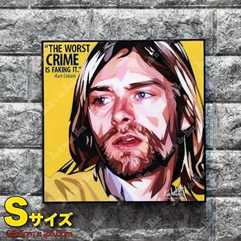 LVPOP カートコバーン 1点物 激レア1点物 Kurt Cobain カート・コバーン LV POPエル・ブイ