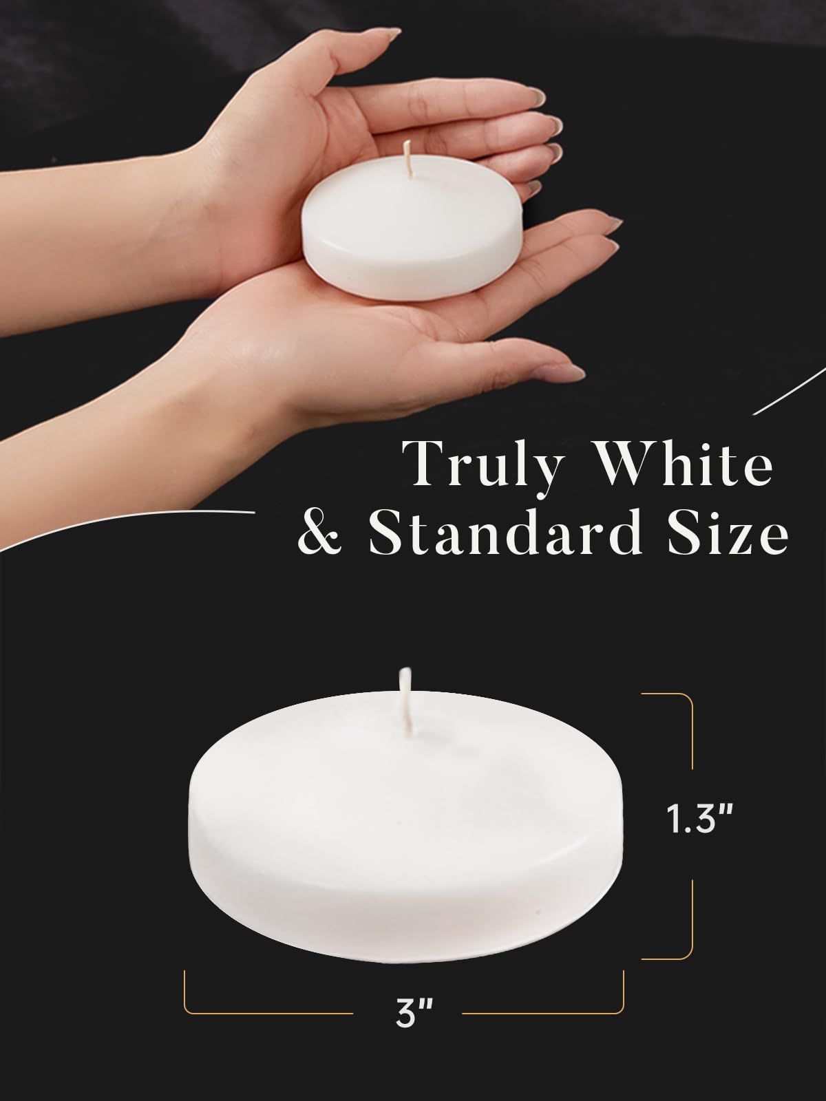 DekoHaus - Lot De 4 Bougies Flottantes En Forme De Pivoines Blanches - 8 X 4 X 8 Cm - Décoration D'intérieur