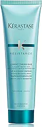 Kérastase Creme Resistance Protetor Térmico Ciment Thermique, Cabelos danificados ou quebradiços, Reconstrução, Vita-ciment, Sève de Réssurrection, 150 ml