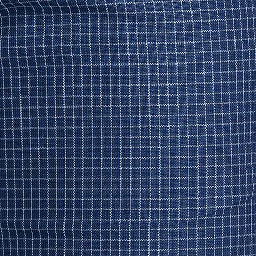 Image of Raymond Men's Polyviscose Blend Checks Pattern Slim Fit Flat Front Formal Trouser