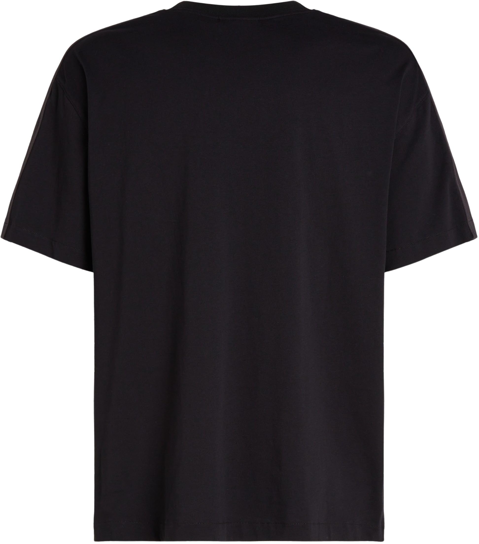 Calvin Klein Herren T-Shirt Kurzarm Logo Tape Tee mit Rundhalsausschnitt
