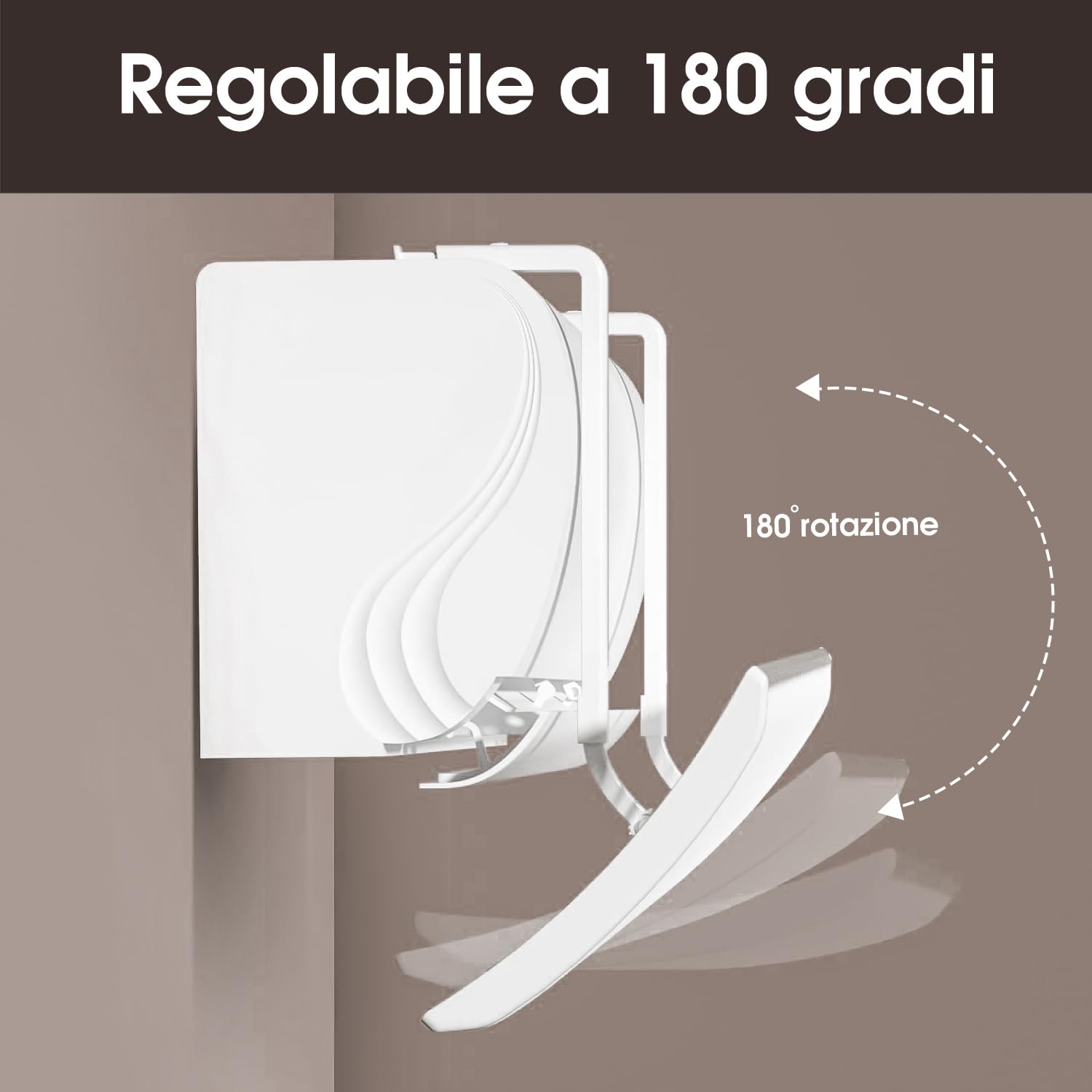 Déflecteur Universel Climatiseur – Réglable Jusqu'à 122 Cm, Barrière Redirection Air Froid, Installation Sans Perçage