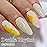 Double Rhythm 15ML Gel Polish Pure Sheer Same Color Same Bottle Soak Off Gel Polish Art Manicure Salon DIY at Home for Women (Light Gray-A1387)