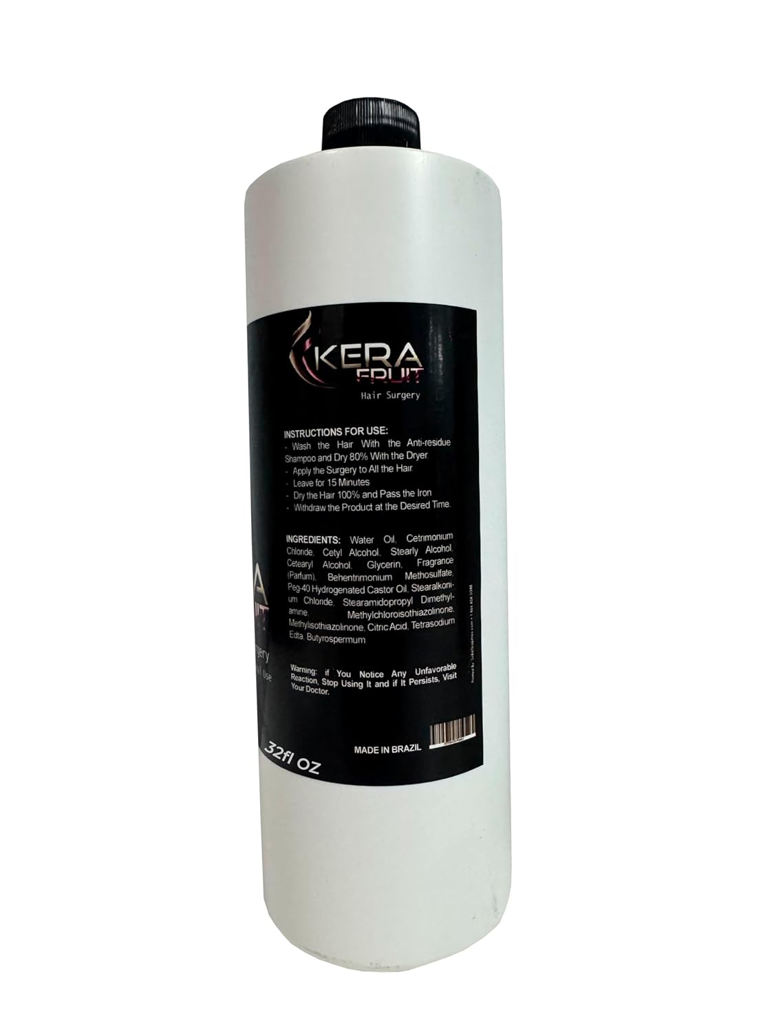 Kerfruit Cirugia Capilar Brazilian Original 32 oz Original ( solo tratamiento) Cabello Brillante y espectacular