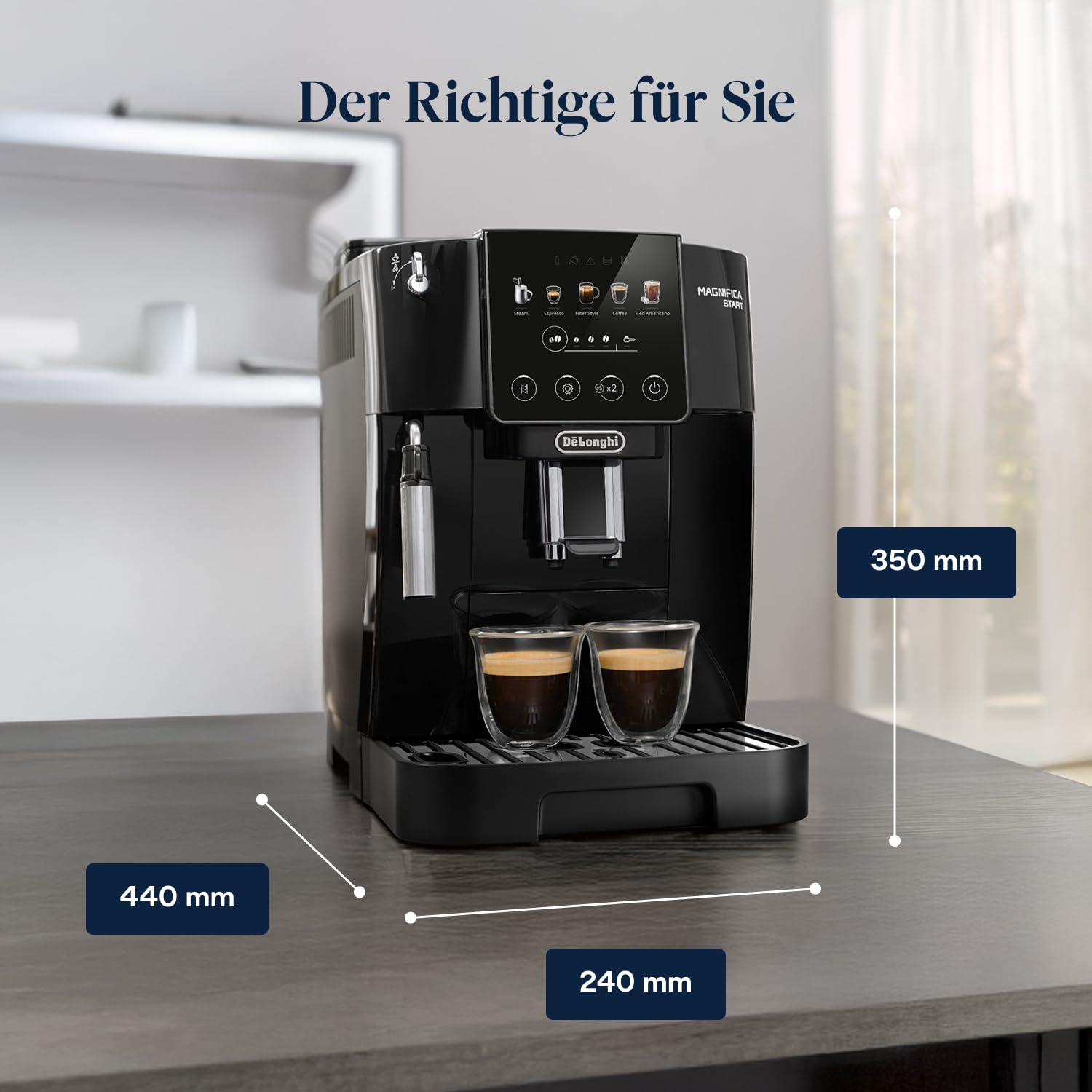 De'Longhi Magnifica Start Perfetto Machine à Café Automatique Ansicht 8