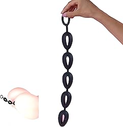 AnalplPlug anal xxl 39.5cm Ø 3.5cm Juguetes anales Cuentas anales Plug anal grande Juguete anal sexo extremo Bolas anales Cadena anal Juguetes Anal plug silicona Plug anal xxl Cadena anal A103M